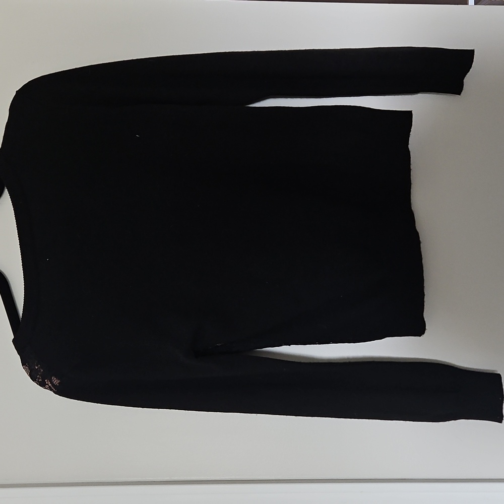 Banana Republic Black Lace Cardigan - Picture 4 of 4